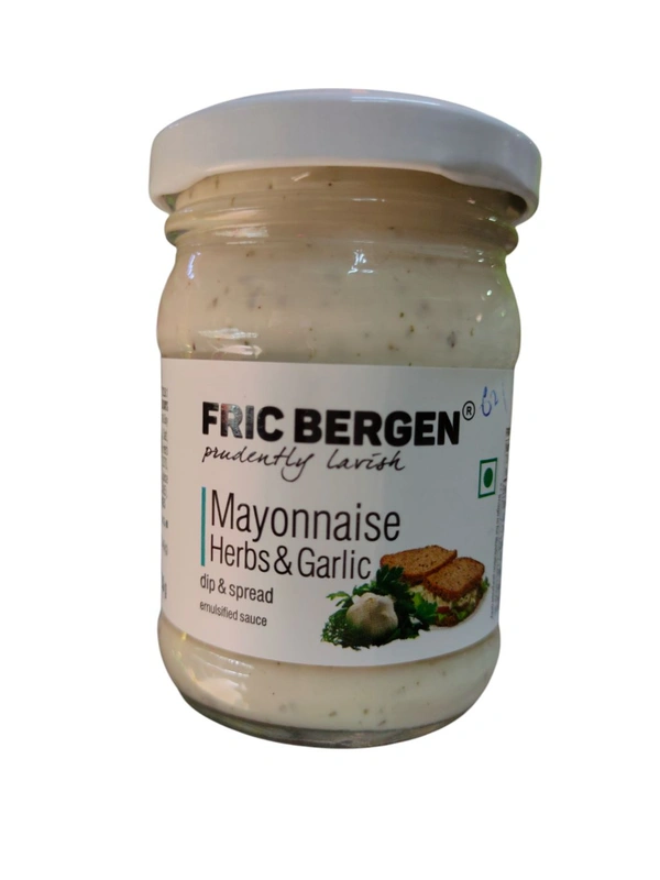 Fric Bergen Mayonnaise Herbs & Garlic - 120g
