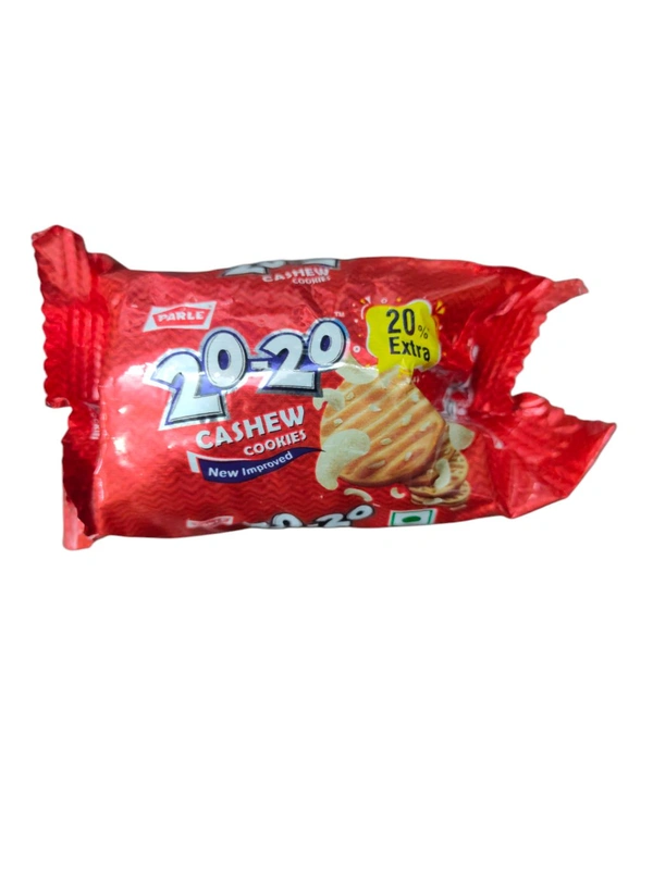 Parle 20-20 Cashew Cookies - 30g