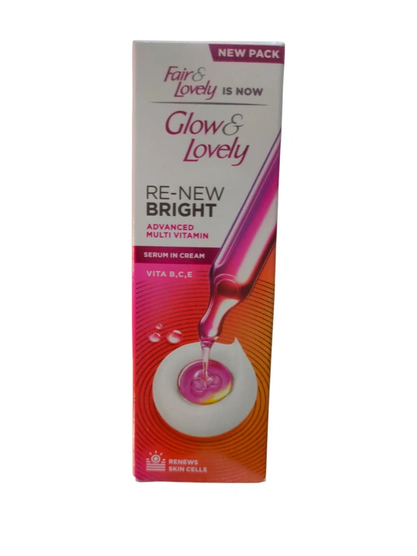Fair & Lovely Glow & Lovely Re-New Bright Cream - 25g