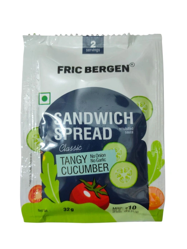 Fric Bergen Sandwich Spread Tangy Cucumber - 32g