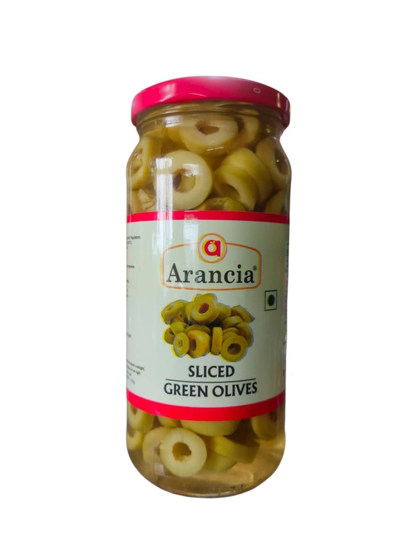Aranica Green Olives Sliced - 450g
