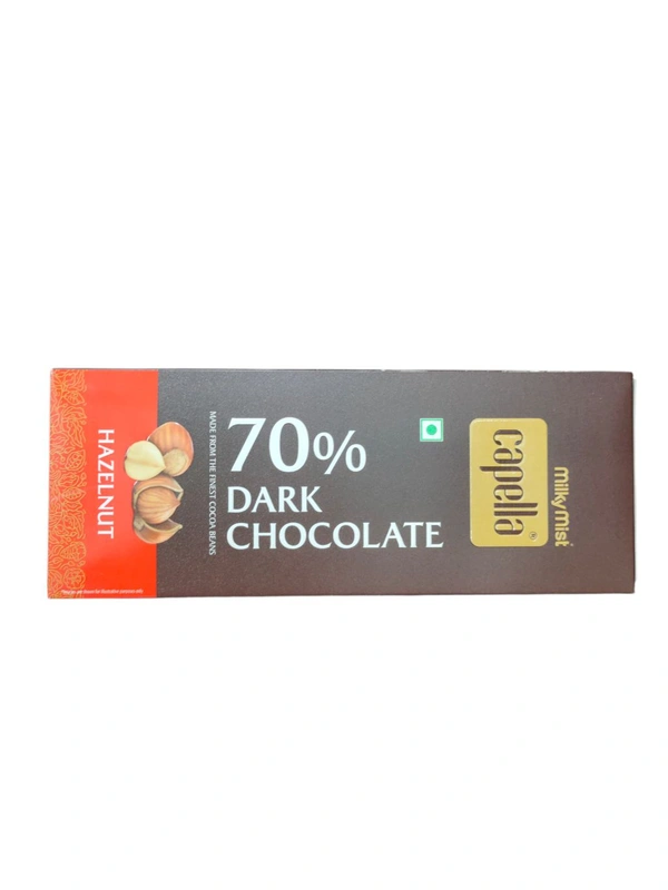 Milky Mist Capella Chocolate 80g - 70%Dark Hazelnut