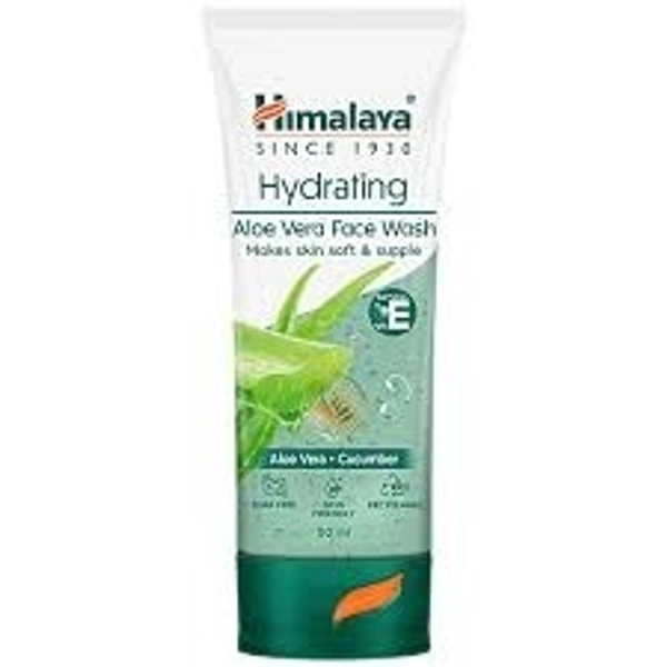 Himalaya Face Wash Hydrating Aloe Vera - 50ml