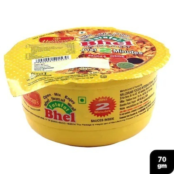 Haldiram's Fatafat Bhel Ready to Eat Just2Minutes - 100g