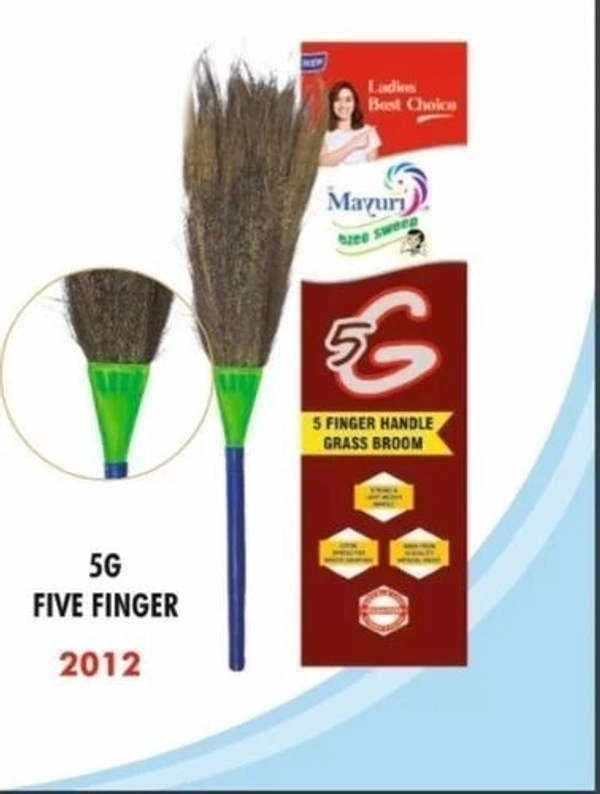 Mayuri 5 Finger Handle Grass Broom