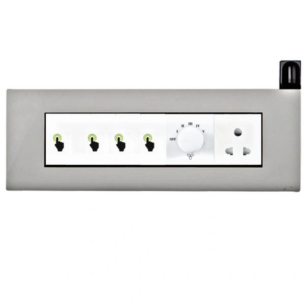 Aarnie 4 Touch Switch + 1 Plug + 1 Regulator 