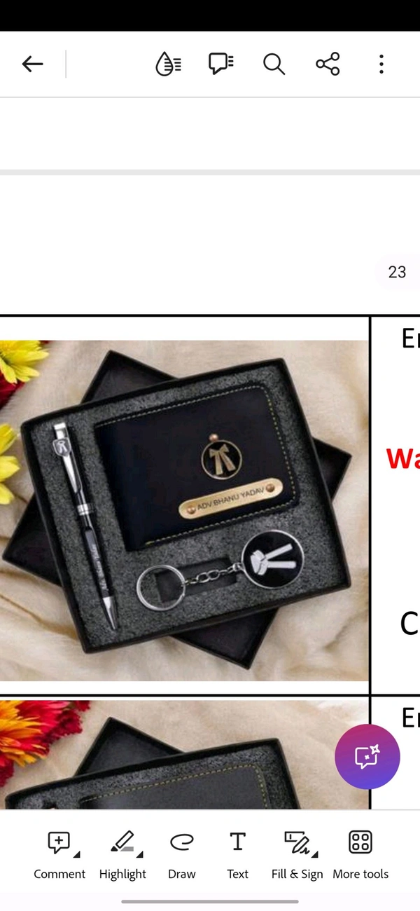 Advocate Pen and Keychain Combo