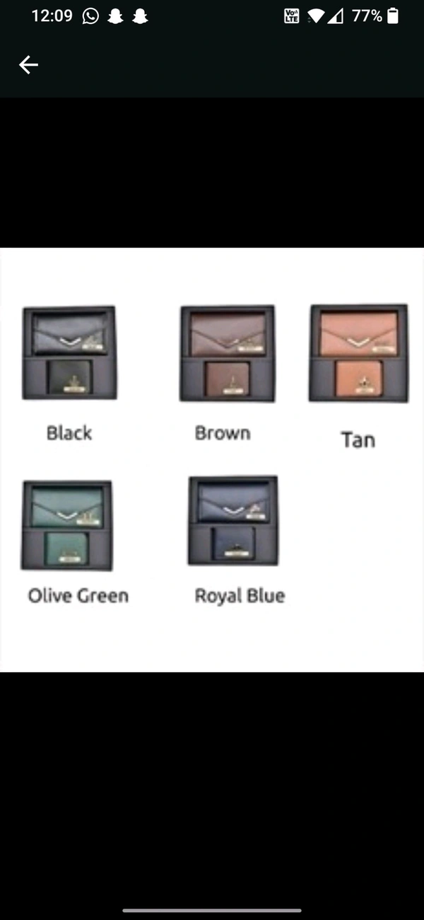 Faux Leather Couple Combo Set of 2  Mix Color