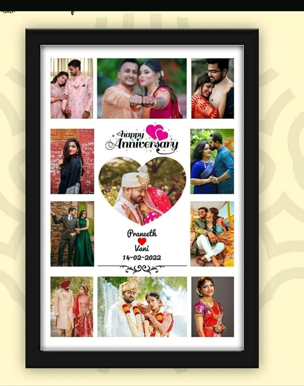 Happy Anniversary Photo Frame