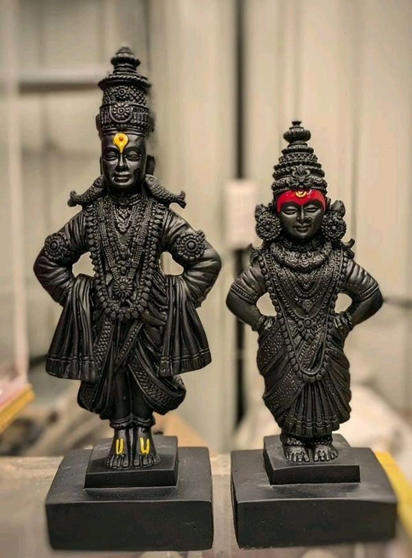 Vitthal Rukmini Statue