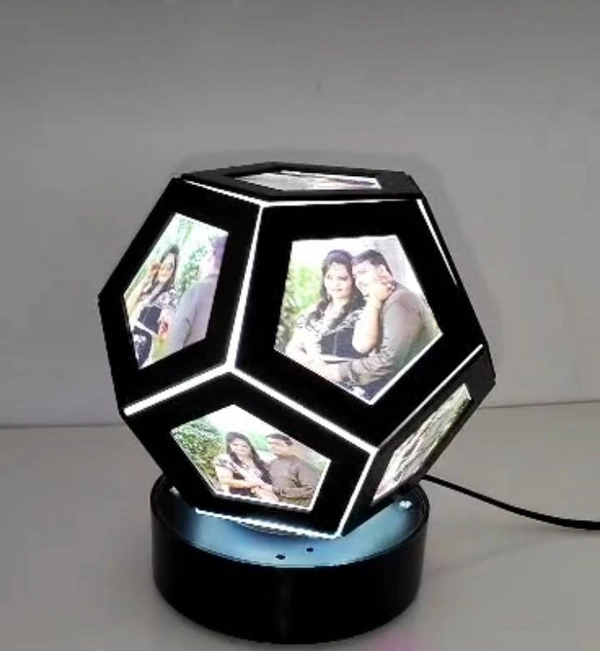 Hexagon frame lamp