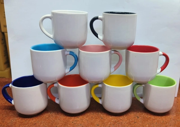 3 Tone Tea Mugs.