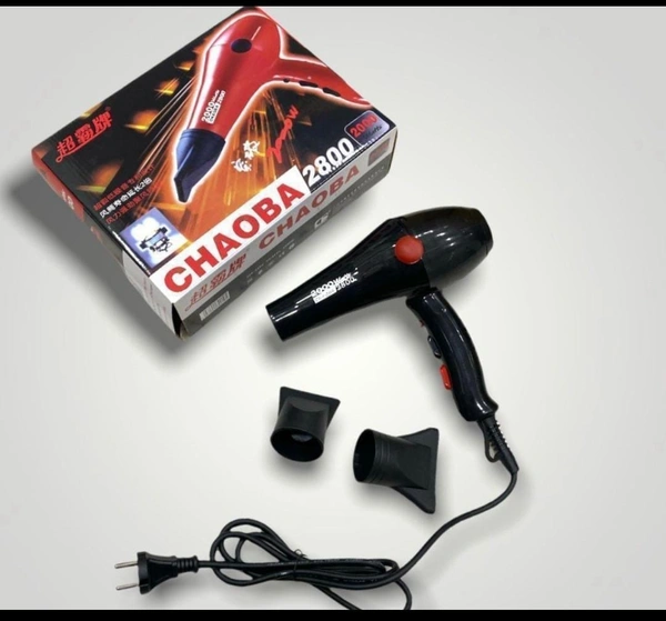  Original CHAOBA 2800 HAIR DRYER FOR MEN & WOMEN hot &cool