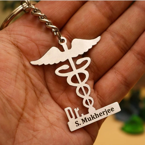 Stainless Steel Keychain  DR.