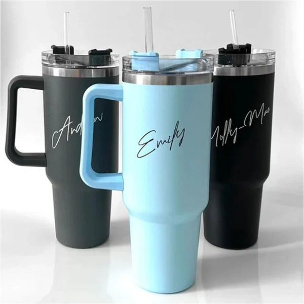 Stainless Steel Mug | Black | 1200 ml | For Engraving / UV