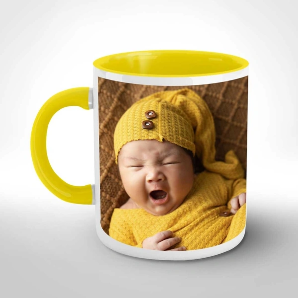 Personalized Baby gift | Inner Color Mug | Photo Printed Mug