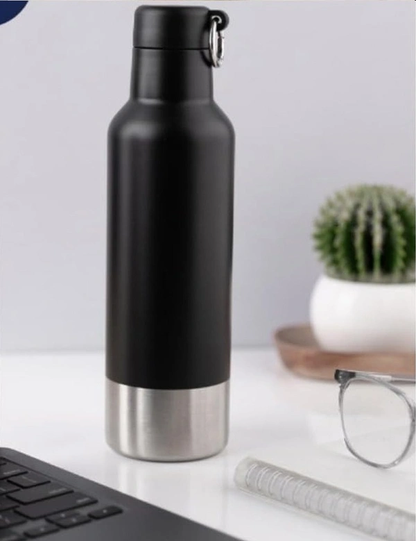 Insulated Vacuum Flask Bottle with Lock Mouth Cap |
