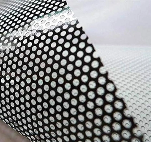 One Way Vision With Solvent Printing