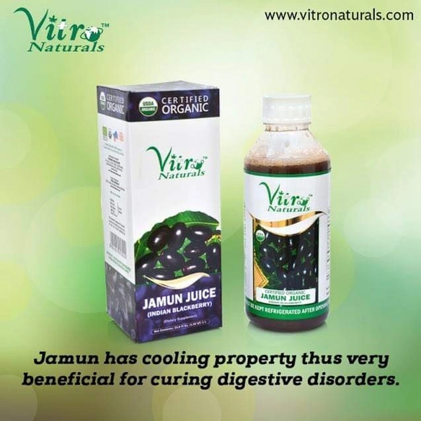 Certified Organic Jamun Juice - 500 ML