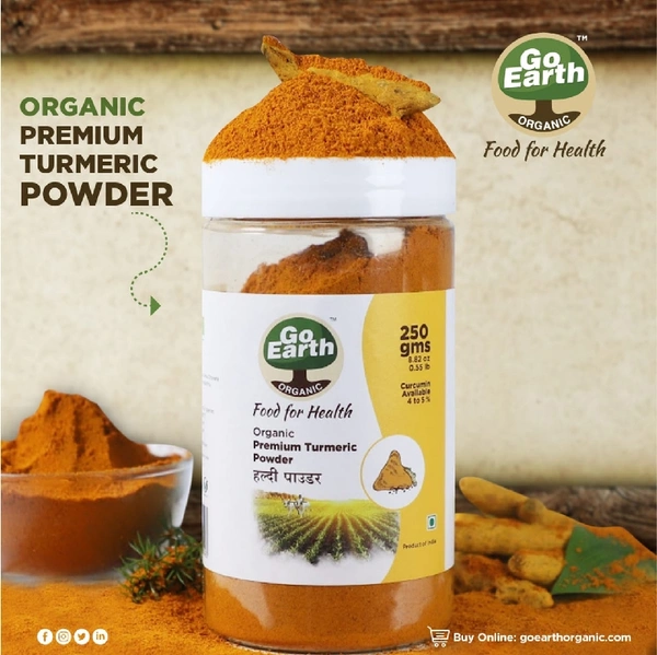 Organic TURMERIC POWDER - 250 GM