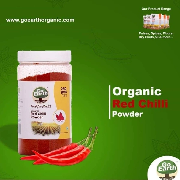 Organic RED CHILLI POWDER - 250 Gm