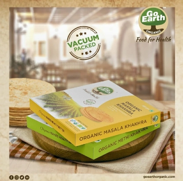 Organic khakhra METHI/MASALA - 200 GM