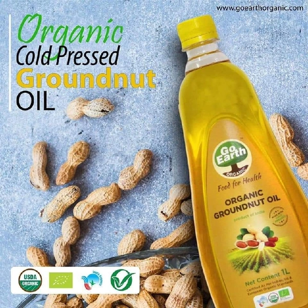 Organic Groundnut Oil 