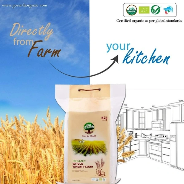 Orgamic Wheat FLOUR - 5 Kg