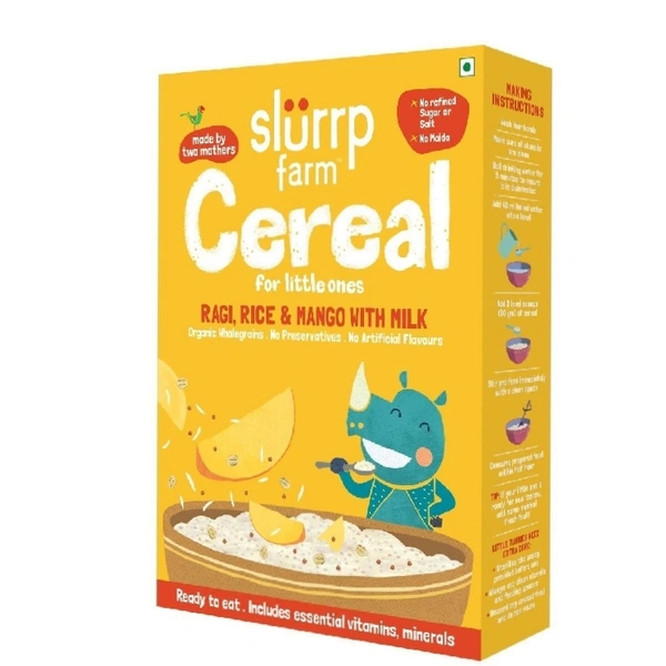 Organic Baby Cereals - 200 Gm, Mango Flavour