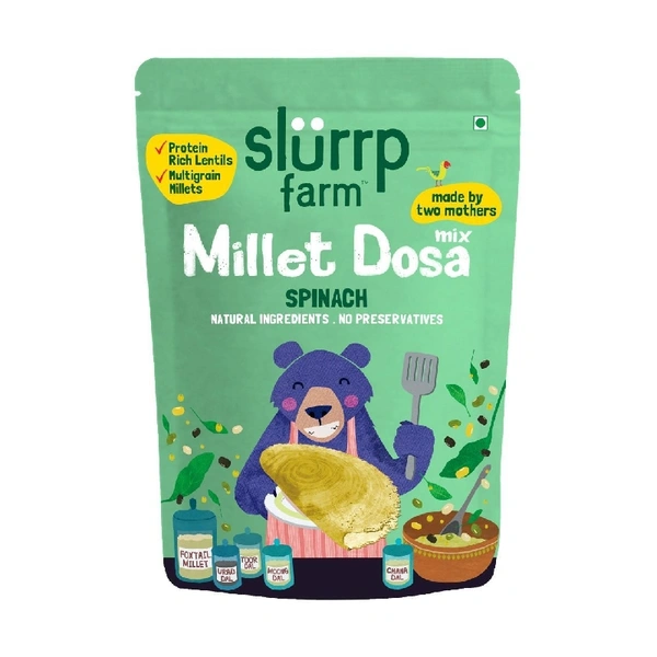 Millet DOSA SPINACH