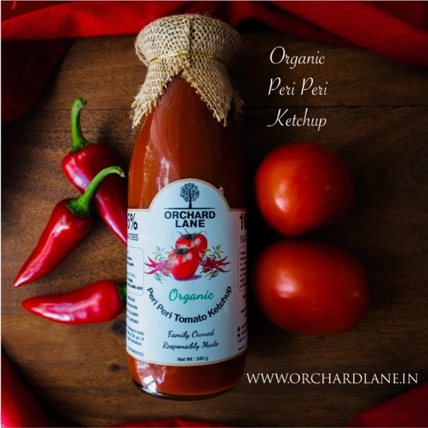 Orchard Lane Organic Peri Peri Ketchup 