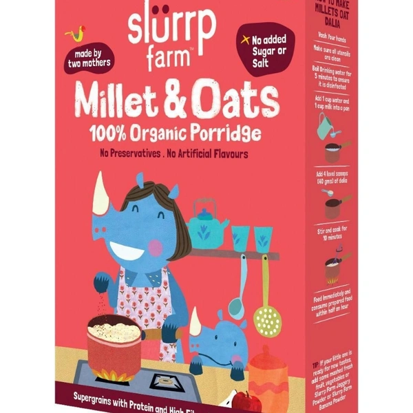Slurrp Farms Organic Millet & Oats