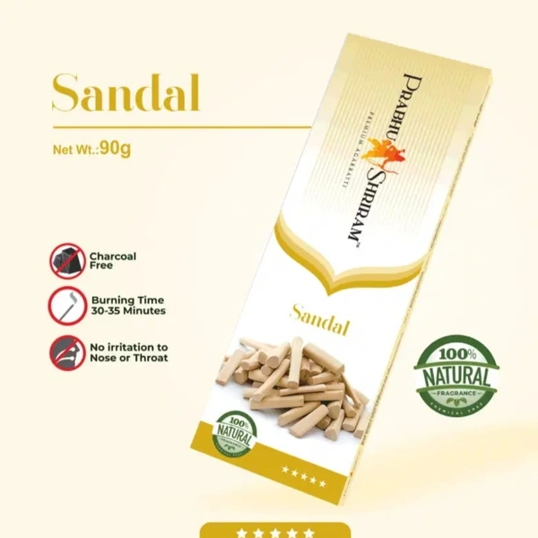 Premium Agarabati-Sandal - 60 Sticks 