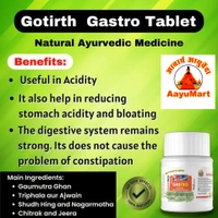 GOTIRTH GASTRO गैस्ट्रो (उदर रोग हर) - Liquid 400ml+Tablet 40pc