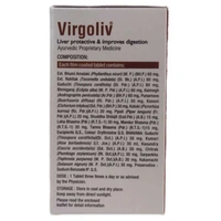 VIRGO UAP PHARMA वर्गोलीव टैबलेट VIRGOLIV TABLET - 30 Tab X 12Pack