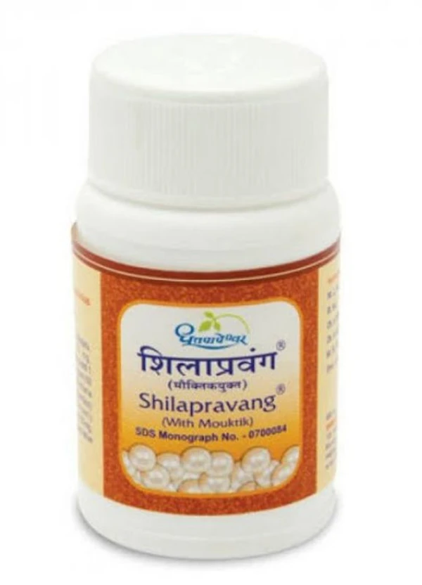 DHOOTPAPESHWAR SHILAPRAVANG (MOUKTIK) शिलाप्रवंग (मौक्तिक युक्त) - 100 Tablet