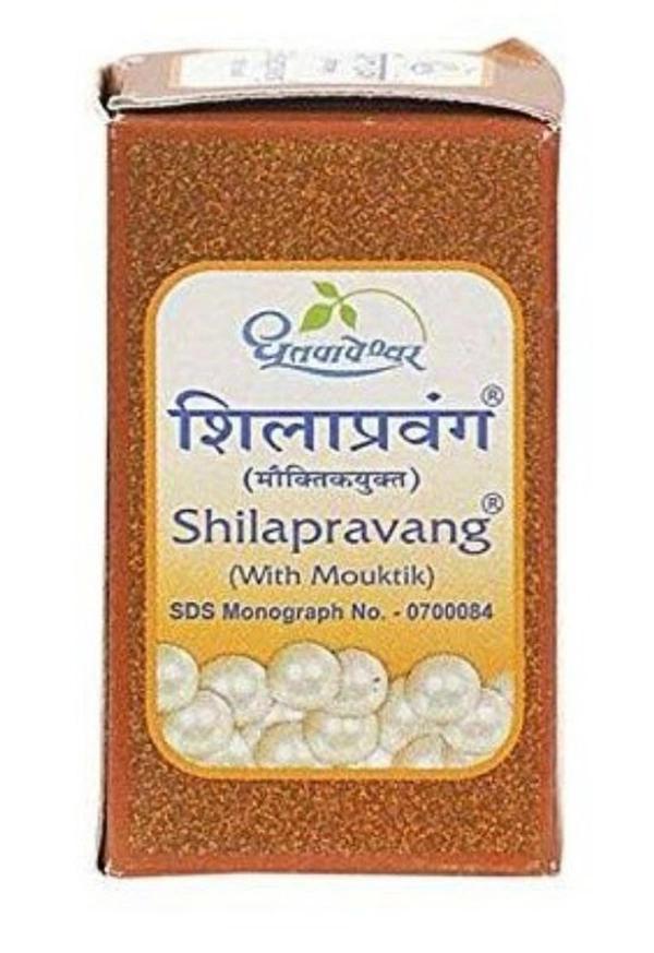 DHOOTPAPESHWAR SHILAPRAVANG (MOUKTIK) शिलाप्रवंग (मौक्तिक युक्त) - 100 Tablet