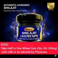 AayuMart SHUDHA SHILAJIT (AGNITAPI)  शिलाजीत (अग्नितापी) - 10gm (100 Serving Approx)
