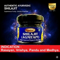 AayuMart SHUDHA SHILAJIT (AGNITAPI)  शिलाजीत (अग्नितापी) - 10gm (100 Serving Approx)