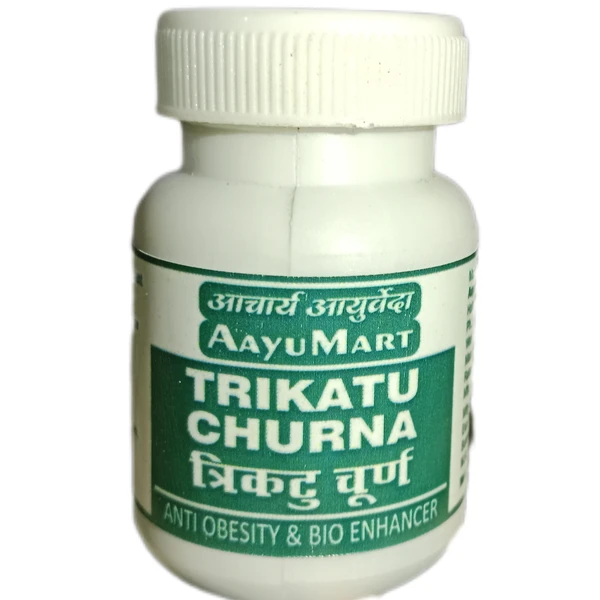 AayuMart (Acharya Ayurveda) त्रिकटु चूर्ण TRIKATU CHURNA - 25gm