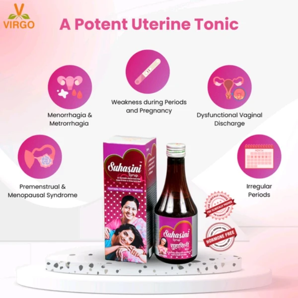 VIRGO UAP PHARMA SUHASINI SYRUP सुहासिनी सिरप - 200ml