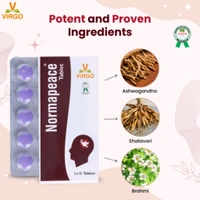 VIRGO UAP PHARMA NORMAPEACE Tablet नोर्मापीस टेबलेट - 30 Tab. X 1Pack