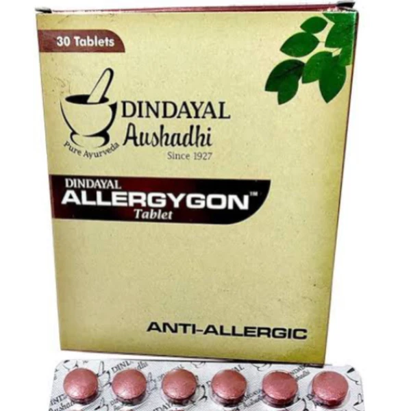 DINDAYAL AUSHDHI ALLERGYGON TABLET - 30 Tablet