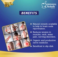 DINDAYAL AUSHDHI NERVCARE TAB - 30 Tablet x 3Pack