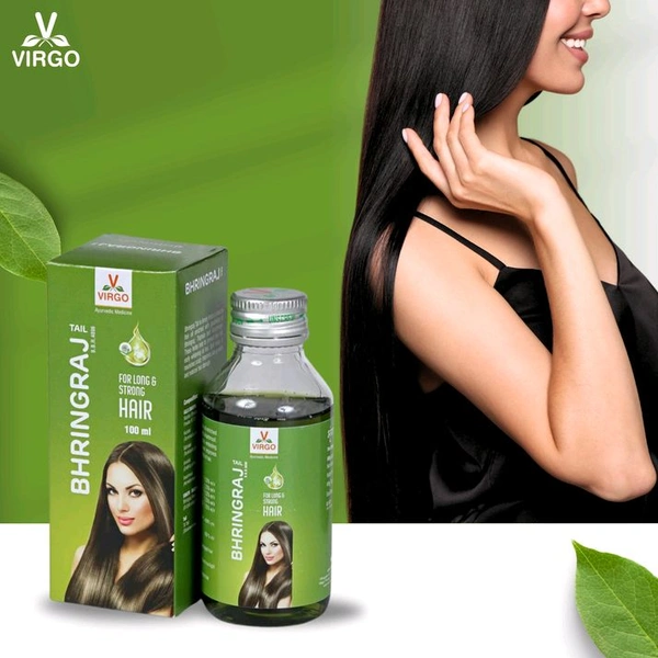 VIRGO UAP PHARMA  BHRINGRAJ TAILA for HAIR - 100ml