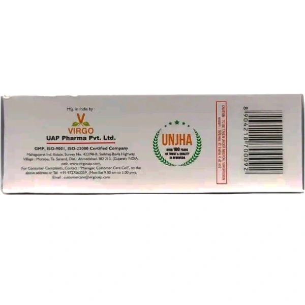VIRGO UAP PHARMA SHILAJIT RASAYAN CAPSULE  - 30 Cap X 1Pack