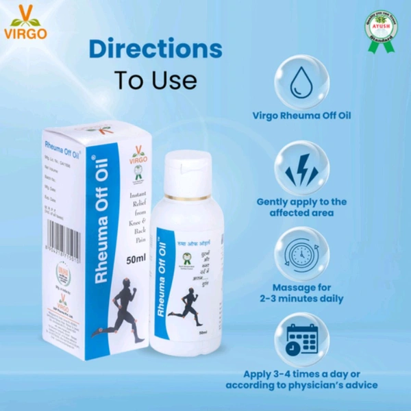 VIRGO UAP PHARMA RHEUMA OFF OIL - 50ml
