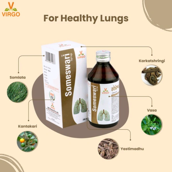 VIRGO UAP PHARMA SOMESWARI SYRUP  - 200ml