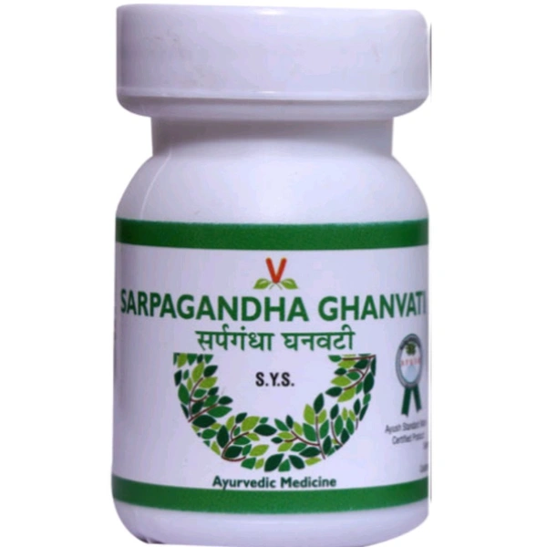 VIRGO UAP PHARMA Sarpagandha Ghanvati - 40 Tab