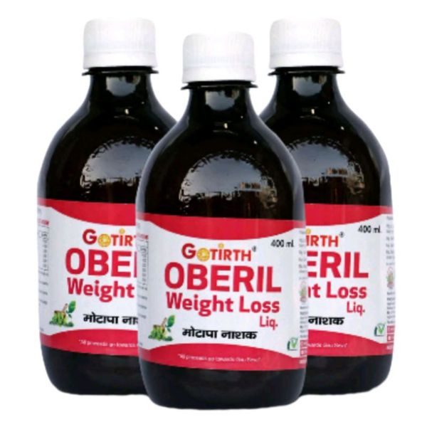 GOTIRTH OBERIL ओबेरील(मोटापा नाशक)  - Liquid 400ml+Tablet 60pc